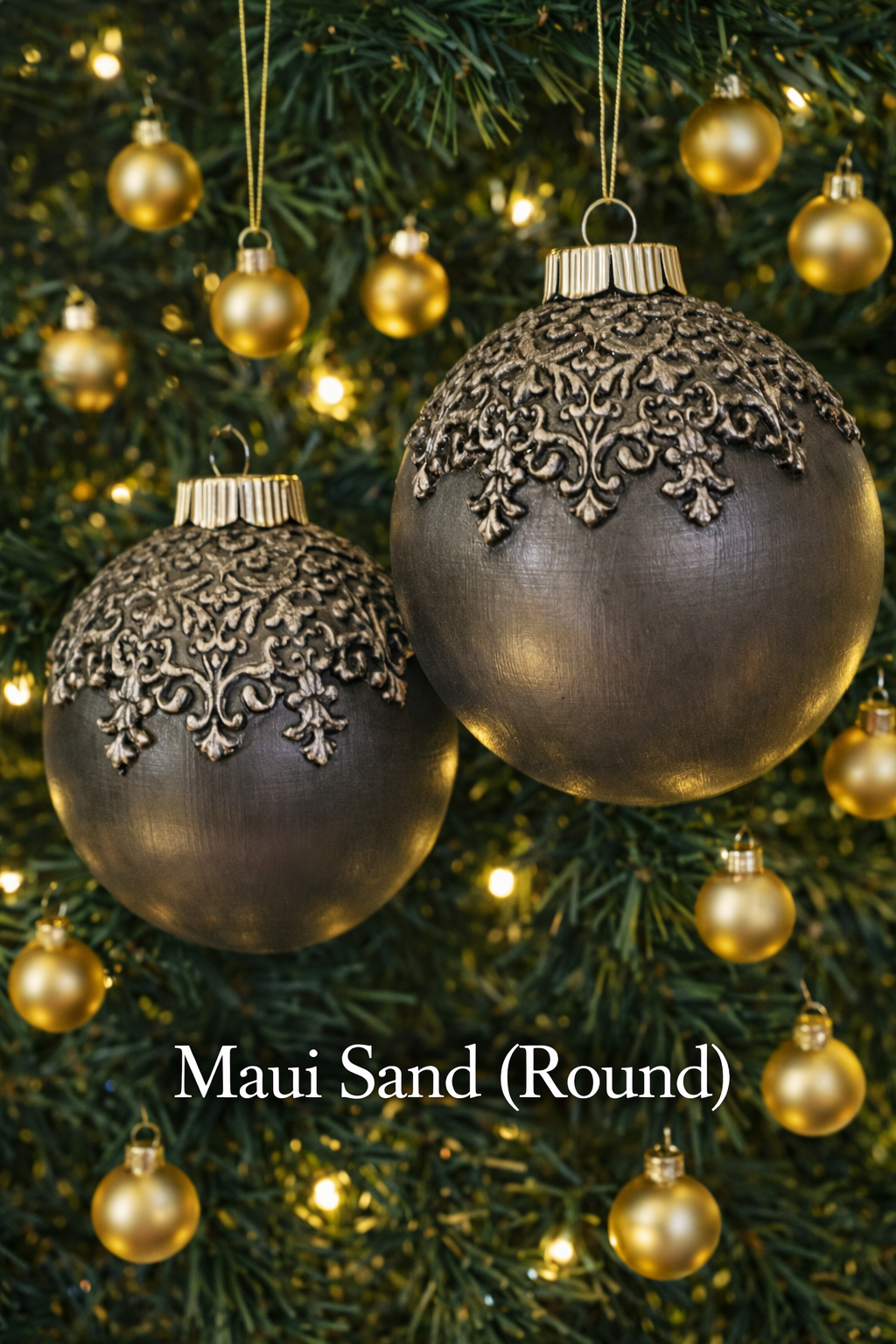 Vintage Styled Christmas Bauble - Shatterproof Tree Decor