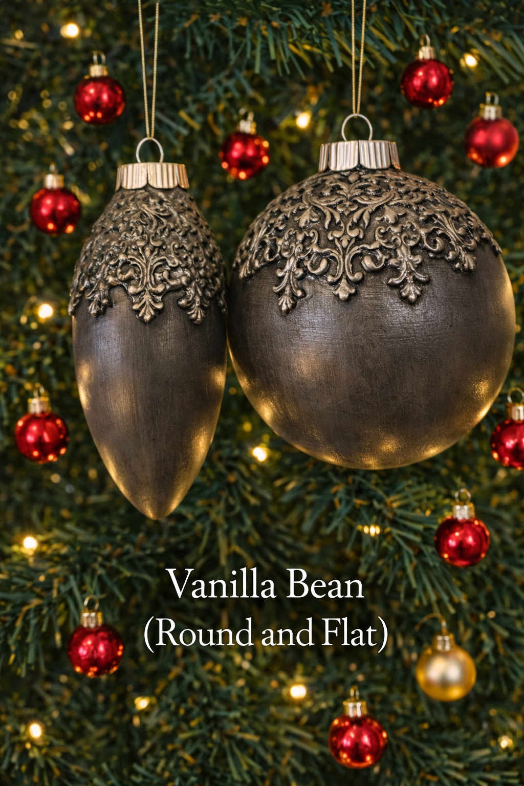 Vintage Styled Christmas Bauble - Shatterproof Tree Decor