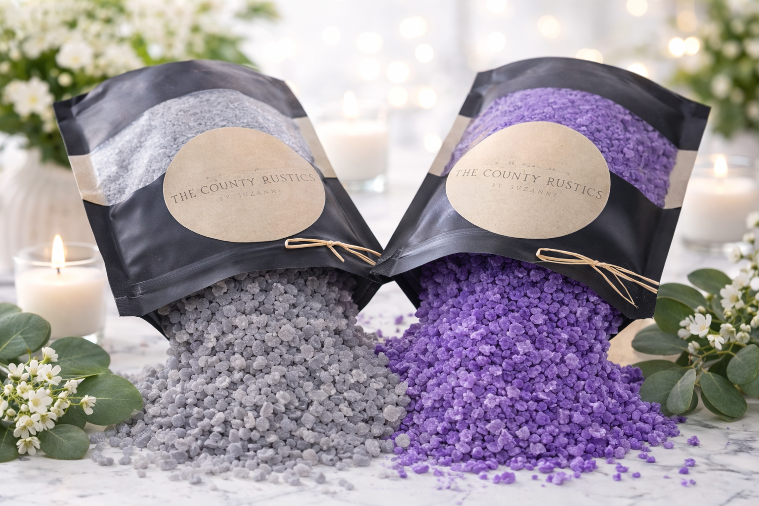 Pearled Wax candle - 1 cup bags