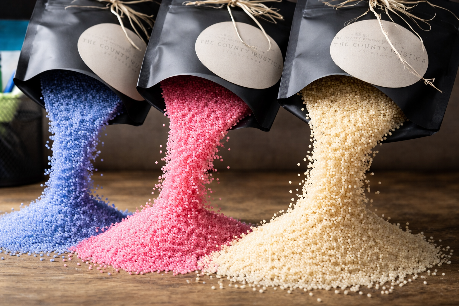 Pearled Wax candle - 1 cup bags