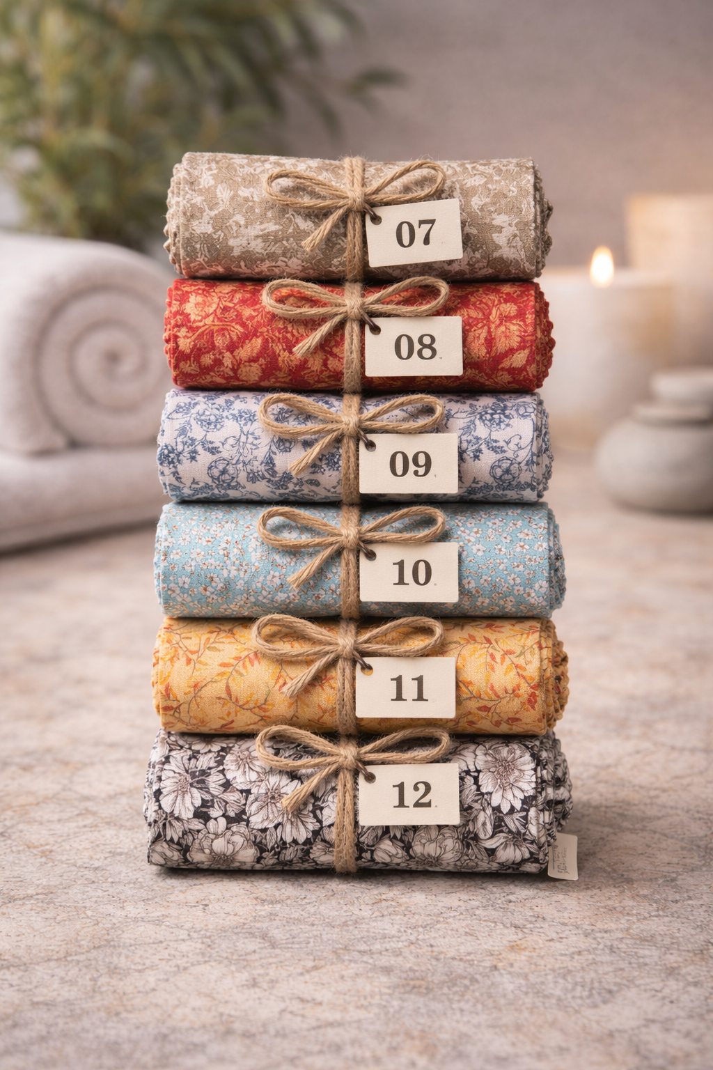 Lavender and Barley Heat Cold Packs w/ Cover and Sectioned Design