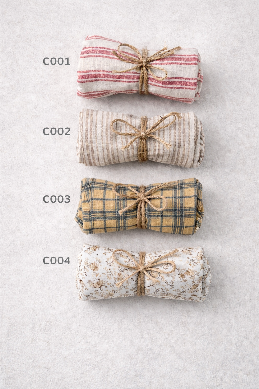 Vintage Fabric Cold Gel Pack with Velcro Straps - Handsewn Reusable Therapy